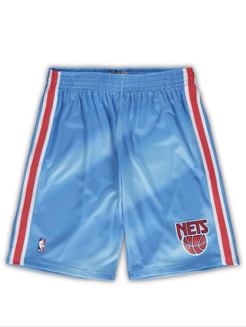 Men's Mitchell & Ness NJ Nets 90s Hardwood Classics Team Swingman Shorts Sz XLT
